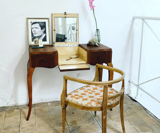 französische Art Deco Coiffeuse