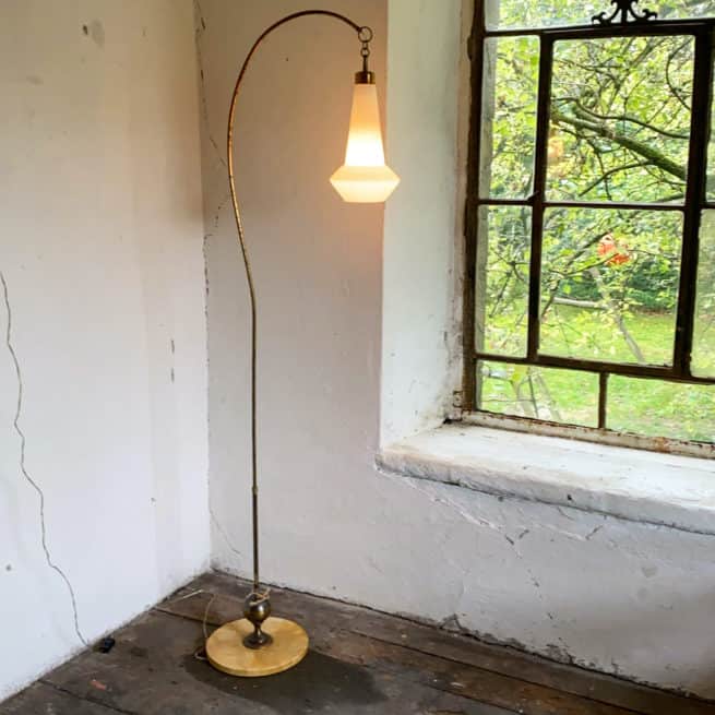 italienische Stehlampe aus den 40er jahren