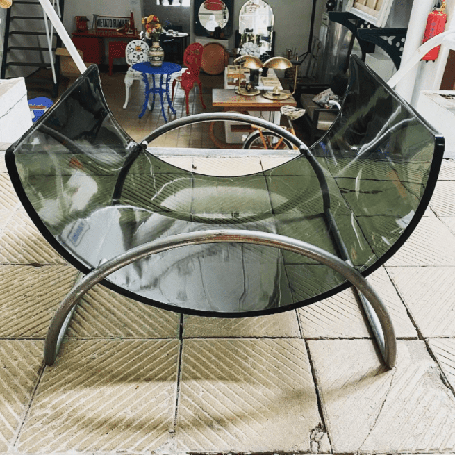 italienischer Zeitschriftenständer „Lira L1“ von Gallotti & Radice, 1970er