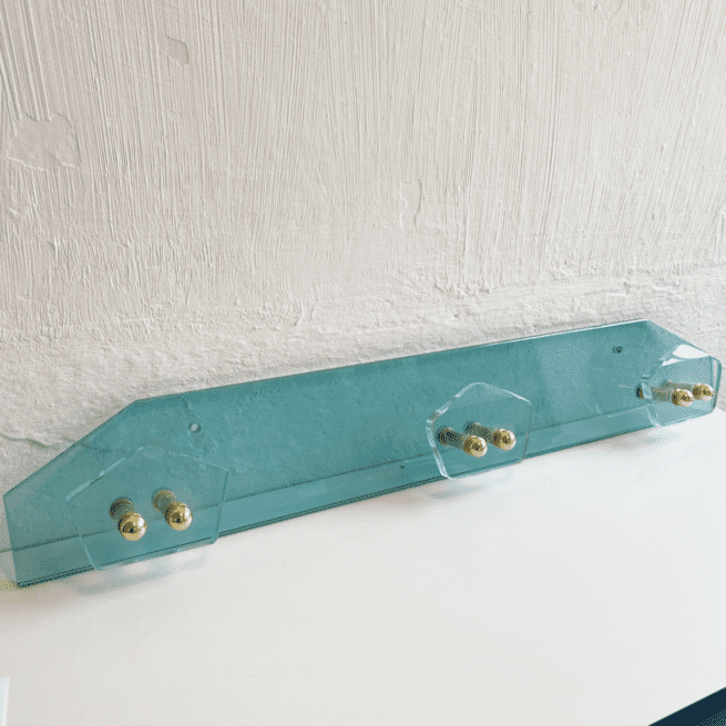 italian coatrack in the manner of fontana arte