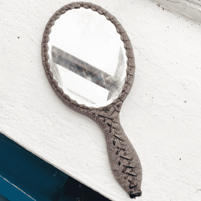 handmirror shagreen