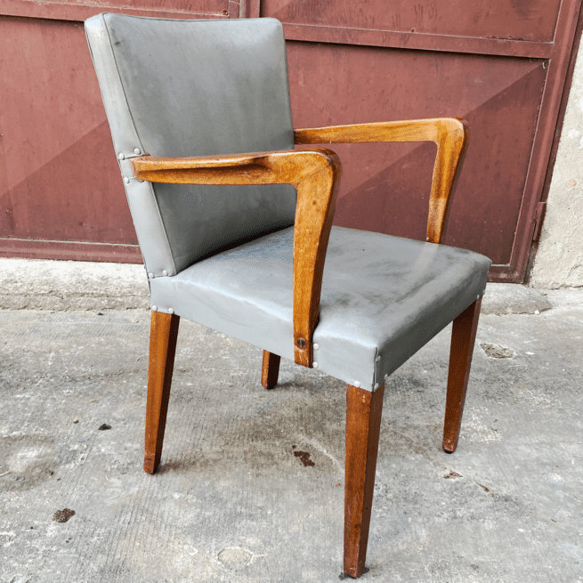 klassischer italienischer Chefsessel aus den 60er Jahren