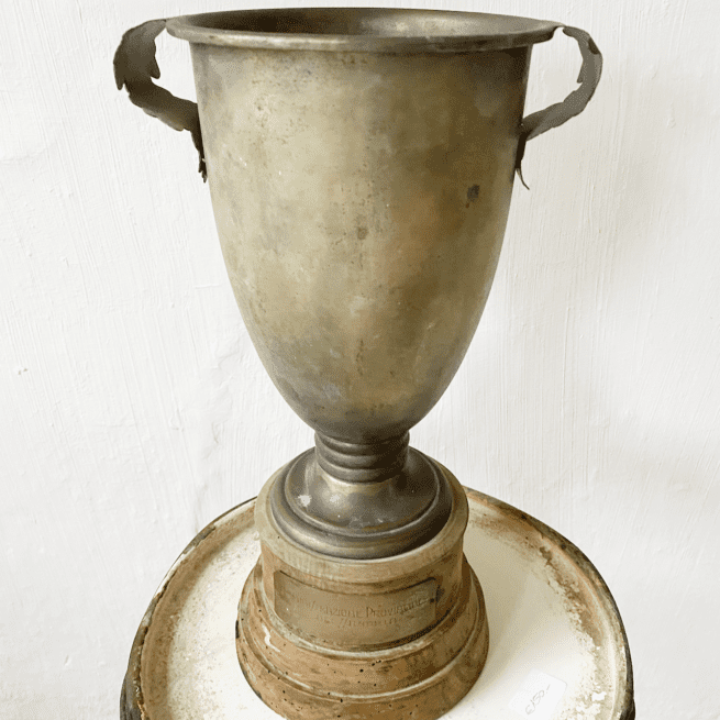 vintage Pokal handgefertigt