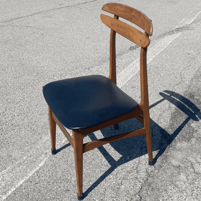 Esszimmer Stuhl im Stil von gio ponti