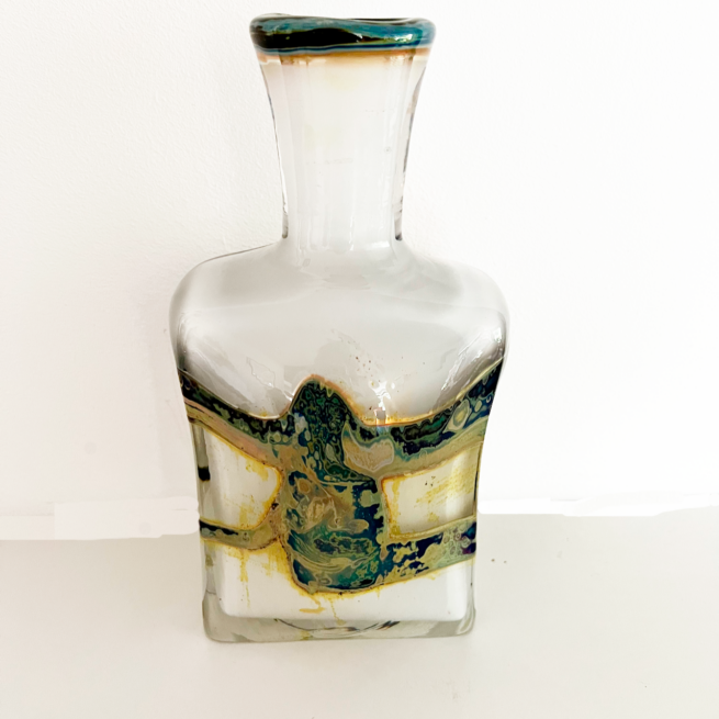 Louis Leloup Vase für Val St. Lambert